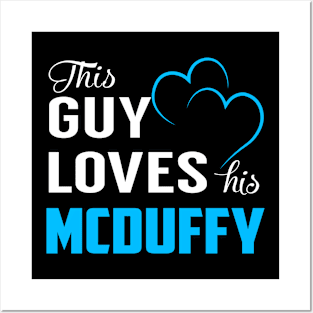 This Guy Loves His MCDUFFY Posters and Art